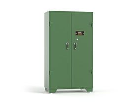 Steel gun cabinet arms locker