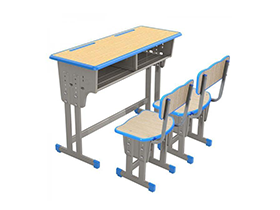 2 seats School desks and chairs