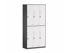 10mm thin edge 6-Door steel Locker