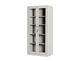 Glass door steel storage Cabinet