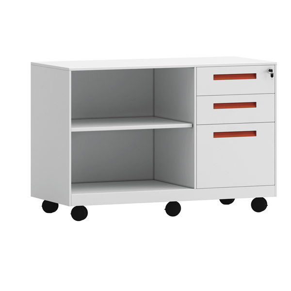 Half height small steel storage cabinet