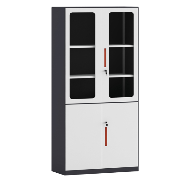 up glass door cabinet