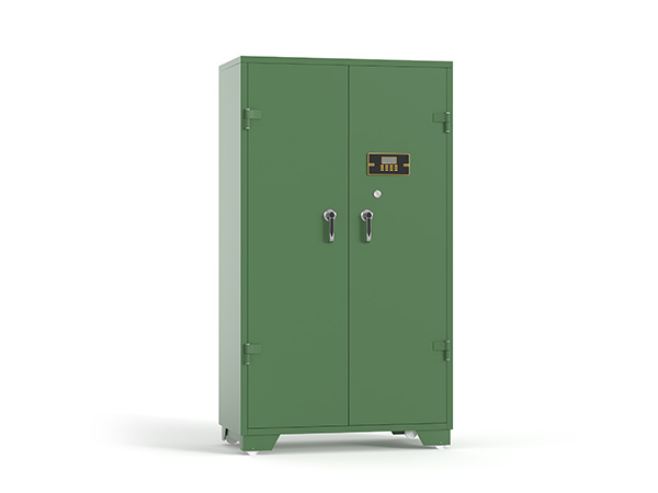 Steel gun cabinet arms locker