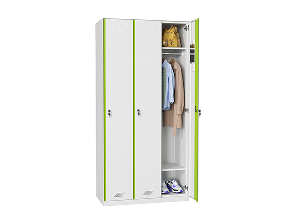 4.5mm thin edge 3-Door steel Locker