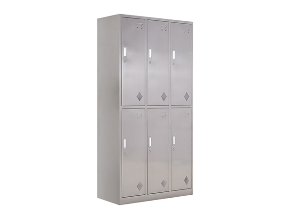 Stainless Steel 6 Doors Locker