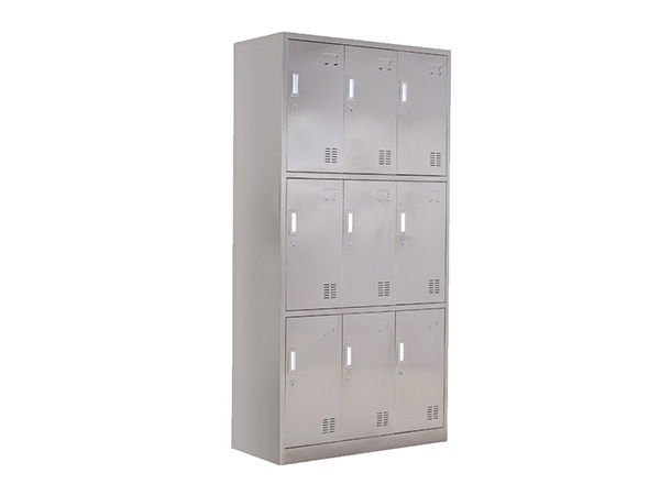 Stainless Steel 9 Doors Locker