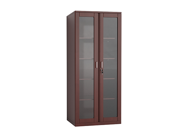 front glass door metal cupboard