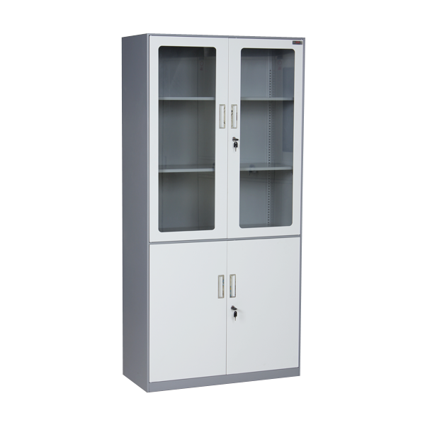 10mm thin edge up glass door Steel File Cupboard